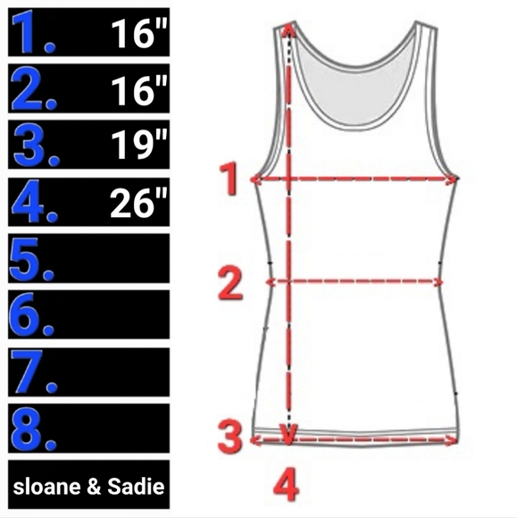 XS | Sloane & Sadie | Lace Front Lined Tank Top - Picture 9 of 9